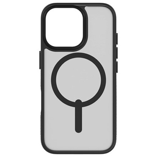 Essential Hampton Snap Black 半透明黒 iPhone 16用 軽量 MagSafe対応スマホケース 1.5m落下試験合格 黄変防止加工 ラバー塗装マット調仕上げ 指紋防止効果 全製品2年メーカー保証 702315557