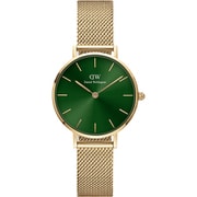 Petite 28mm メッシュベルト グリーン文字盤 正規品 2年保証 DW00100479
