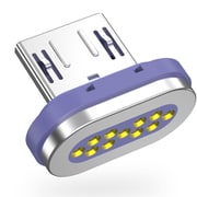 マグネットケーブル専用取り換え端子(Micro-USBタイプ) パープル CIO-SLMG-T-B-PP