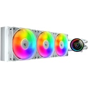 Poseidon Elite 360 ARGB ホワイト 360mm水冷 3年保証 ARGB120mmファン3基搭載 CGR-PSDELRGB-W-360