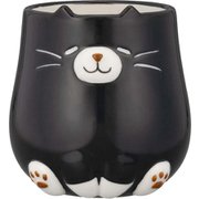 MG-38959 Nekochill おすわりねこマグ マグカップ くろ nekochillmug