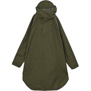 K407-246 KiU キウ ビジブルバイシクルレインポンチョ ポンチョ 246.グリッドカーキ