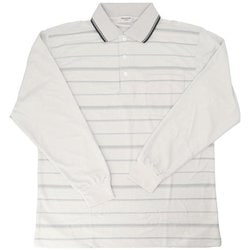 30338 KEN GROVE 吸汗速乾 鹿の子ポロシャツ LLサイズ 38 SILVER kgpoloshirt2