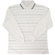 30338 KEN GROVE 吸汗速乾 鹿の子ポロシャツ Lサイズ 38 SILVER kgpoloshirt2