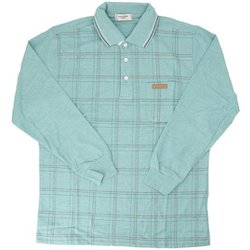 34832 KEN GROVE 吸汗速乾 鹿の子ポロシャツ Mサイズ 32 GREEN kgpoloshirt2