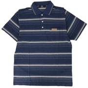55420 SANTA BARBARA 半袖ポロシャツ LLサイズ 20 NAVY 杢 sbpoloh