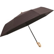 折りたたみ傘 晴雨兼用 7本骨遮光折りたたみ傘 江戸 栗皮 SMV-41977