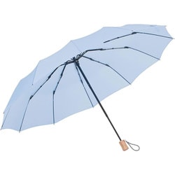日傘 折りたたみ傘 晴雨兼用 軽量12本骨折りたたみ傘 江戸 55cm 手開き式 UVカット加工 グラスファイバー骨 天青 SMV-42263