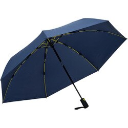 日傘 折りたたみ傘 晴雨兼用 ストレングスミニAUTO EVO GOUU 60cm 自動開閉式 UVカット加工 耐風 耐久撥水 高耐水 グラスファイバー骨 インディゴ SMV-42492