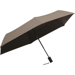 日傘 折りたたみ傘 晴雨兼用 ACTIVE AWミニAUTO50 50cm 自動開閉式 一級遮光 UVカット加工 ベージュ SMV-42232