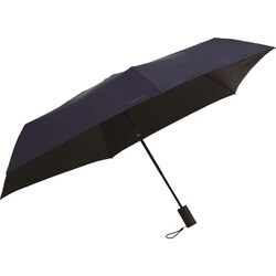 日傘 折りたたみ傘 晴雨兼用 ACTIVE AWミニAUTO50 50cm 自動開閉式 一級遮光 UVカット加工 ネイビー SMV-42234