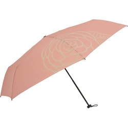 日傘 折りたたみ傘 晴雨兼用 ベーシックライトマルチミニ デザイン 55cm 手開き式 UVカット加工 ラスファイバー骨 カメリア SMV-41469