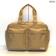 11-2136-BE [「スーツケース」仕様ボストンバッグ ベージュ]