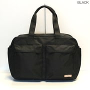 11-2136-BK [「スーツケース」仕様ボストンバッグ ブラック]