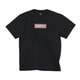 ボックスロゴTシャツ メンズ カットソー ブラック Mサイズ 9244