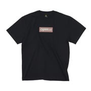 ボックスロゴTシャツ メンズ カットソー ブラック Lサイズ 9244