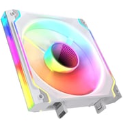 SC140 ARGB Reverse Blade ホワイト ファン逆回転 ピラーレスケース吸気向け 140mm ARGBファン CF-SC140RW-RGB