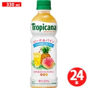 トロピカーナ リフレッシュフルーツ ピーチ&パイン 330ml×24本