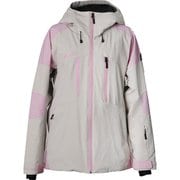 Cutting Edge Jacket 2 ユニセックス スノージャケット LIGHT GRAY/PINK Lサイズ PSM25OT02