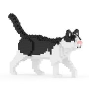 ST19CM05 白黒猫（ミニ） 01S [ブロック玩具]