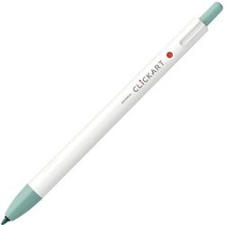 限定 ノック式水性カラーペン クリッカート どうぶつカラー ラッコプールブルー WYSS22-DC-RBL
