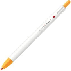 限定 ノック式水性カラーペン クリッカート どうぶつカラー ひよこあんよイエロー WYSS22-DC-HY