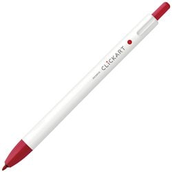 限定 ノック式水性カラーペン クリッカート どうぶつカラー ぶんちょうくちばしレッド WYSS22-DC-BKR