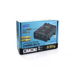 インベスターさん専用 2822 DC/AC正弦波インバータ400W 大橋産業(BAL) 出力電圧AC100