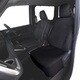 NT-1365 [ナチュラルテイスト 前席用シートカバー ブラック]