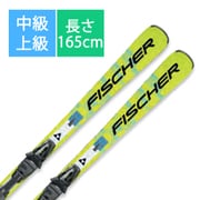 スキー板「RC4 NOIZE ST P06325 YELLOW 165cm」+プレート「SUPERFLEX」+ビンディング「RC4 Z12 GW T20225 ブレーキ85mm」セット [25-26 Newモデル 中級・上級]