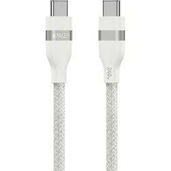 USB-C ＆ USB-C ケーブル 0.9m 240W 高耐久ナイロン ホワイト A82E2N21