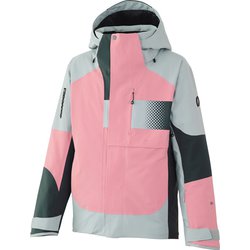DEMO OUTER JACKET ユニセックス スノージャケット D.PK×GR Mサイズ ONJ98042