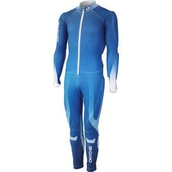 GS RACING SUIT （For FIS） メンズ スキーウェア レーシングワンピース BLUE Sサイズ ONO98070