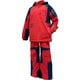 JUNIOR SUIT ジュニア スキーウェア 上下セット RED×NVY（052729） 140サイズ RES78400