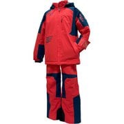 JUNIOR SUIT ジュニア スキーウェア 上下セット RED×NVY（052729） 160サイズ RES78400