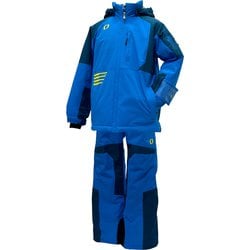 JUNIOR SUIT ジュニア スキーウェア 上下セット BLU×NVY（632729） 160サイズ RES78400