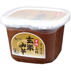 オーサワの有機立科玄米みそ 650g