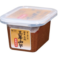 オーサワの国産立科 三年みそ（玄米） 300g
