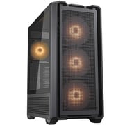 MX600 RGB ブラック フルタワーケース ARGB140mmファン搭載 グラフィックスボード冷却対策ケース CGR-57C9B-RGB