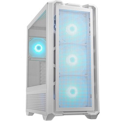 MX600 RGB ホワイト フルタワーケース 140mmARGBファン搭載 グラフィックスボード冷却対策ケース CGR-57C9W-RGB