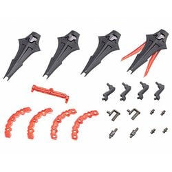 MH61 M.S.Gモデリングサポートグッズ ヘヴィウェポンユニット61 オービットサークル ブラックVer. [プラモデル用パーツ]