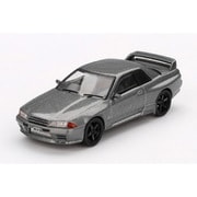 MGT01024-BL 1/64 Nissan スカイライン GT-R （NISMO BNR32 CRS Version） ダークメタルグレー（右ハンドル） [ダイキャストミニカー]