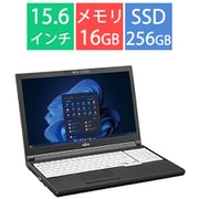 ノートパソコン/A5513 RX/15.6型/Core i5-1235U/メモリ 16GB/SSD 256GB/Windows 11 Pro/ブラック FMVA0F034PY