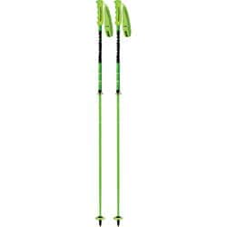 NEW CARBON PRO VARIO JAPAN スキー ストック 伸縮式 GREEN/GREEN 100-125cm 2本セット KO2-CBPVJP-NGR