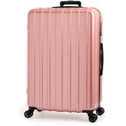 スーツケース 旅行日数目安:8~10泊 96L ダブルホイールキャスタ TSAロック搭載 ALI-1900-28 ピンクゴールド
