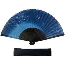 扇子 勝虫 紺 1M09107075