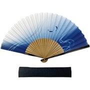 扇子 清流鮎 青 1M09103070