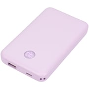 モバイルバッテリー 10000mAh PD20W対応 入出力(USB Type-C×1) 出力(USB-A×1) PSE適合 残量表示ディスプレイ ケーブル付属 ペールアイリス MOT-MB10005-PU