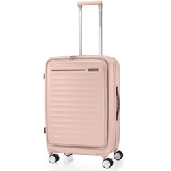 スーツケース FRONTEC（フロンテック） スピナー68 68cm 拡張タイプ 旅行日数目安：4～6泊 77L/拡張時88L ストロベリー HJ3*50029
