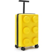 LEGO(レゴ) スーツケース Brick 2×3 Sサイズ 機内持ち込み可 拡張機能 26-33L 旅行目安:2~3泊 TSAロック イエロー 20290-0024